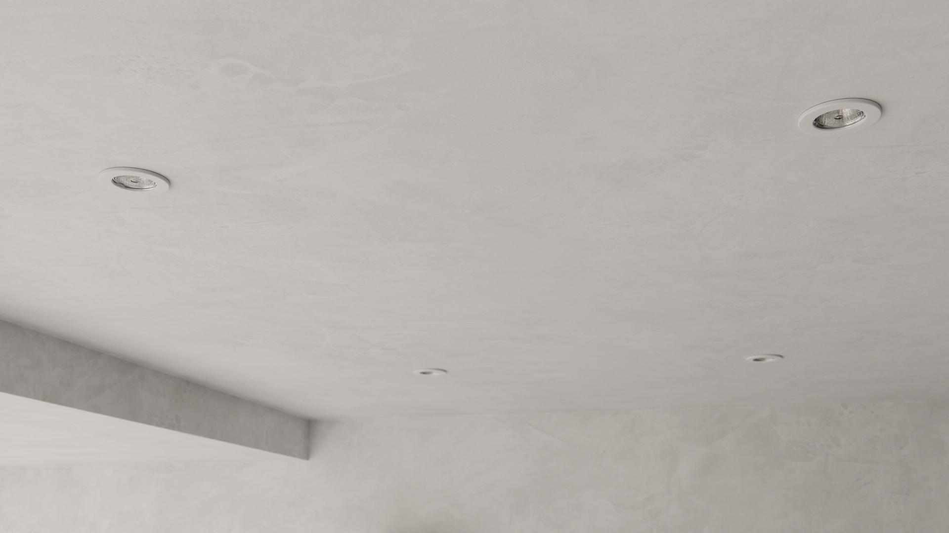 Recessed ceiling eyes, white